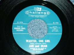 画像1: JAN & ARNIE - A) WANTED, ONE GIRL  B) SOMETHING A LITTLE BIT DIFFERENT (Ex+++/Ex+++) / 1961 US AMERICA ORIGINAL Used 7"SINGLE