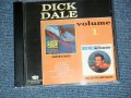 DICK DALE & HIS DEL-TONES - VOLUME 1 (SURFERS' CHOICE + KING OF THE SURF GUITAR) (NEW) / 1992 EU "BRAND NEW" CD