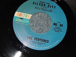 画像1: THE VENTURES -A)SILVER CITY    B)BLUER THAN BLUE (Matrix #) "MR/MONARCH Press" (A:MINT-/B:MINT-) / 1963 Version US AMERICA ORIGINAL "BLUE with BLACK PRINT Label " Used 7" Single