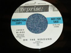 画像1: JERRY McGEE ( Of THE VENTURES' LEAD GUITARIST ) -ON THE REBOUND  ( Ex+++/Ex+++  )　/ 1963 US ORIGINAL White Label Promo  7"45's Single With COMPANY SLEEVE 