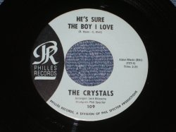 画像1: THE CRYSTALS - HE 'S SURE THE BOY I LOVE ( Matrix # 45-TCY-9 RE-1 : non Credit : BLUE  LABEL  MINT-/MINT- ) / 1962 US ORIGINAL 7" SINGLE 