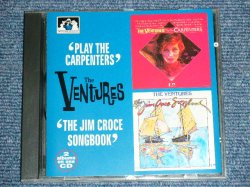 画像1: THE VENTURES -  PLAY THE CARPENTERS + THE JIM CROCE SONG BOOK ( 2 in 1: MINT-/MINT )/ 1996 UK& EU Used  CD 