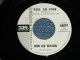 DON LEE WILSON -  FEEL SO FINE  ( Ex+++/Ex++)/ 1965 US ORIGINAL White  Label Promo 7"SINGLE