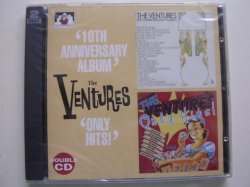 画像1: THE VENTURES - 10TH ANNIVERSARY ALBUM + ONLY HITS  (  4LPs in 2 CDs ) / 1998  UK& EU SEALED  2 CD 