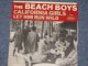 THE BEACH BOYS - CALIFORNIA GIRLS  ( GRAY  LOGO TITLE COVER : STRAIGHT-CUT Cover : MATRIX F3#4/F3#2 : Ex++/Ex+ ) / 1965 US ORIGINAL 7" SINGLE With PICTURE SLEEVE 