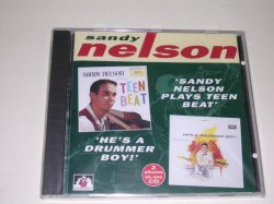 画像1: SANDY NELSON - PLAYS TEEN BEAT + HE'S A DRUMMER BOY ( 2 in 1 ) / 1996 UK ORIGINAL SEALED  CD 