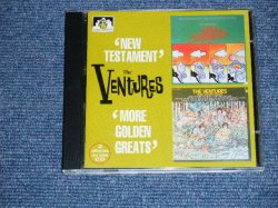 画像1: THE VENTURES - NEW TESTAMENT +  MORE GOLDENGREATS  ( 2 in 1 )/ 1997  UK& EU Used   CD 