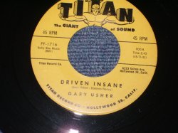 画像1: GARY USHER - DRIVEN INSANE ( MINT/MINT )   / 1961 US ORIGINAL 7" Single 