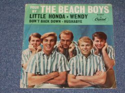 画像1: THE BEACH BOYS - FOUR BY THE BEACH BOYS   / 1964 US ORIGINAL 7"33rpm EP With PICTURE SLEEVE