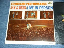 画像1: JAN & DEAN - COMMAND PERFORMANCE : LIVE IN PERSON  ( Ex+/Ex+ )  / 1965 US ORIGINAL MONO   LP 