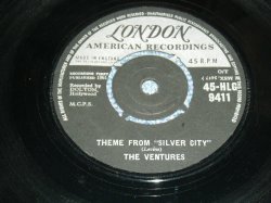 画像1: THE VENTURES - THEME FROM "SILVER CITY" ( Ex+/Ex+ ) / 1961 UK ORIGINAL 7" Single