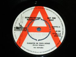 画像1: THE VENTURES - SLAUGHTER ON 10TH AVENUE / 1965  UK ORIGINAL Promo 7" SINGLE 