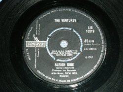 画像1: THE VENTURES - SLEIGH RIDE ( Ex+++/Ex+++ ) / 1965  UK ORIGINAL 7" SINGLE 