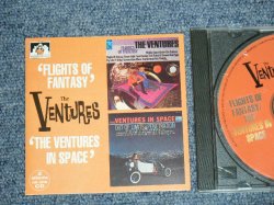 画像1: THE VENTURES - FLIGHTS OF FANTASY + IN SPACE ( 2 in 1 )/ 1996  UK& EU Used CD 