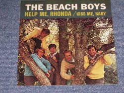 画像1: THE BEACH BOYS - HELP ME,RHONDA   ( : MATRIX P5/P5 : STRAIGHT LISTING TITLE on LABEL: MINT-/Ex++ ) / 1965 US ORIGINAL 7" SINGLE With PICTURE SLEEVE 