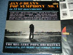 画像1: BEL-AIRE POPS ORCHESTRA ( Conducted by JAN BERRY & GEROGE TIPTON )  - JAN & DEAN'S POP SYMPHONY NO.1 ( Ex/Ex++ )  / 1965 US ORIGINAL MONO  LP 