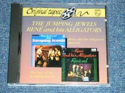 画像1: THE JUMPING JEWELS + RENE and his ALLIGATORS -  ORIGINAL TAPES  THE BEST OF THE JUMPING JEWELS  + RENE and his ALLIGATORS REVIVED   / 1980's WEST-GERMANY ORIGINAL used CD