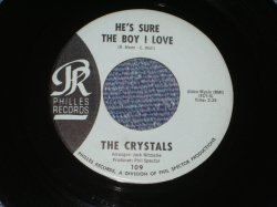 画像1: THE CRYSTALS - HE 'S SURE THE BOY I LOVE ( Matrix # 45-TCY-9 RE-1 : non Credit : BLUE  LABEL  MINT-/MINT- "NR" STAMP ) / 1962 US ORIGINAL 7" SINGLE 