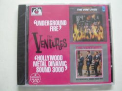画像1: THE VENTURES -  UNDERGROUND FIRE + HOLLYWOOD METAL DINAMIC ( 2 in 1 )/ 1996 UK& EU SEALED   CD 