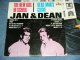JAN & DEAN - THE NEW GIRL IN SCHOOL / DEAD MAN'S CURVE "BLACK & WHITE Cover With PINK TINT " ( Ex-/Ex++ )  / 1964 US ORIGINAL MONO LP 