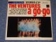 THE VENTURES - A GO-GO / 1965 US ORIGINAL 7"EP + PICTURE SLEEVE + 2 TYPE LABEL'S EP  