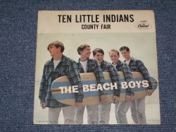 画像1: THE BEACH BOYS - TEN LITTLE INDIANS  / 1962 US  Original 7"Single  With PICTURE SLEEVE 