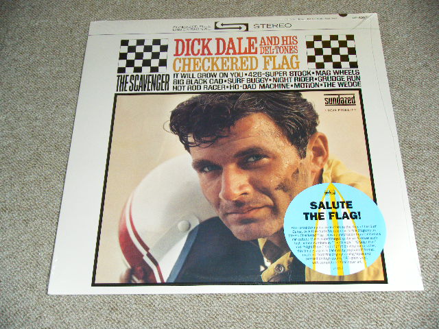 DICK DALE & HIS DEL-TONES -  CHECKERED FLAG  / 2010  US 180 Gram Heavy Weight Brand New SEALED NEW  LP