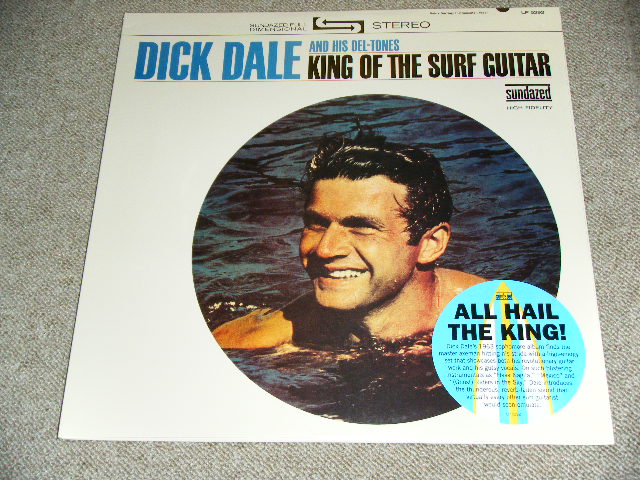 DICK DALE & HIS DEL-TONES - KING OF THE SURF GUITAR / 2010  US 180 Gram Heavy Weight Brand New SEALED NEW  LP