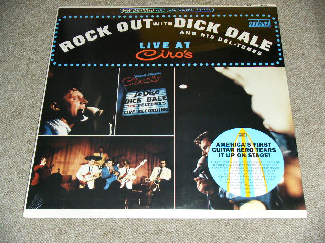 DICK DALE & HIS DEL-TONES -  LIVE AT CIRO'S   / 2010  US 180 Gram Heavy Weight Brand New SEALED NEW  LP
