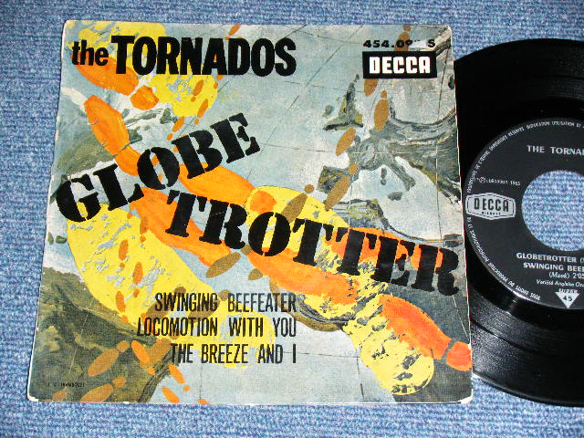 THE TORNADOS - GLOBE TROTTER (EP : Ex++,Ex/Ex ) / 1963 FRANCE FRENCH  Original Used 7