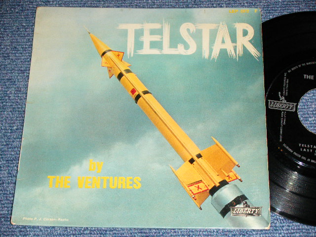 THE VENTURES - TELSTAR  (Ex++,Ex/Ex+)  / 1963  FRANCE FRENCH  Original Used 7
