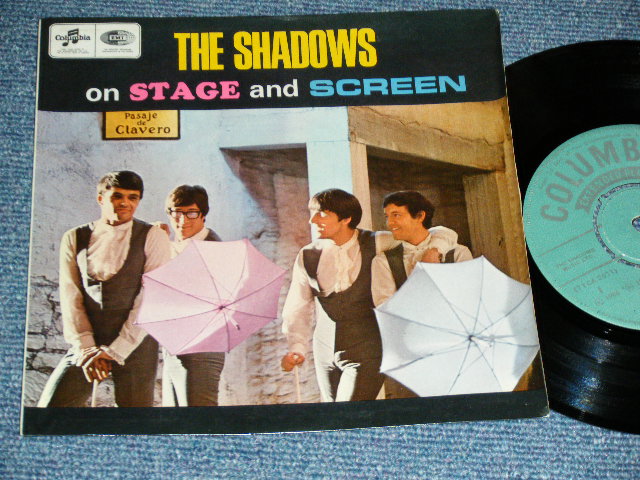 The SHADOWS - ON STAGE AND SCREEN ( Ex++,Ex+/Ex+++ ) / 1967 INDIA ORIGINAL 