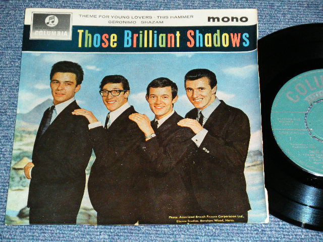 The SHADOWS - THOSE BRILLIANT SHADOWS ( Ex+,Ex-/Ex+ ) / 1964 INDIA ORIGINAL 
