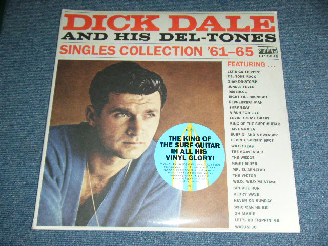 DICK DALE & HIS DEL-TONES -  SINGLES COLLECTION '61-65  / 2010  US 180 Gram Heavy Weight Brand New SEALED NEW  2-LP