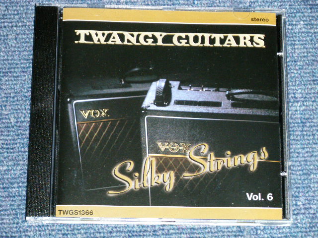 va OMNIBUS ( HUKAT, The JARNOS, HALF & HALF, MASA & The MOSRIDERS, The REGENTS ) - TWANGY GUITARS SILKY STRINGS VOL.6 ( NEW )  / 2003  FINLAND ORIGINAL  