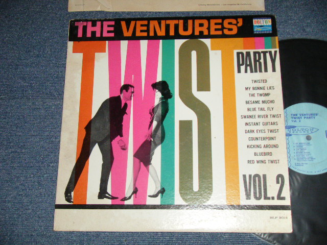 THE VENTURES - TWIST PARTY VOL.2  (   Matrix Number A) BLP 2010 -1-1C-1   B) BLP 2010- 2-1C) (Ex+/Ex++) / 1962 US AMERICA ORIGINAL 