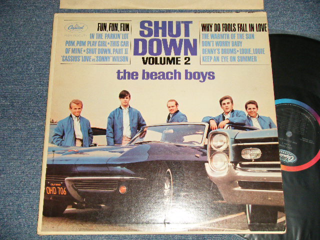 The BEACH BOYS - SHUT DOWN VOLUME 2 (MATRIX #A)T1-2027-H 6 #2(in a TRIANGLE)   B)T2-2027-G 2 #2  IAM (in a TRIANGLE) 