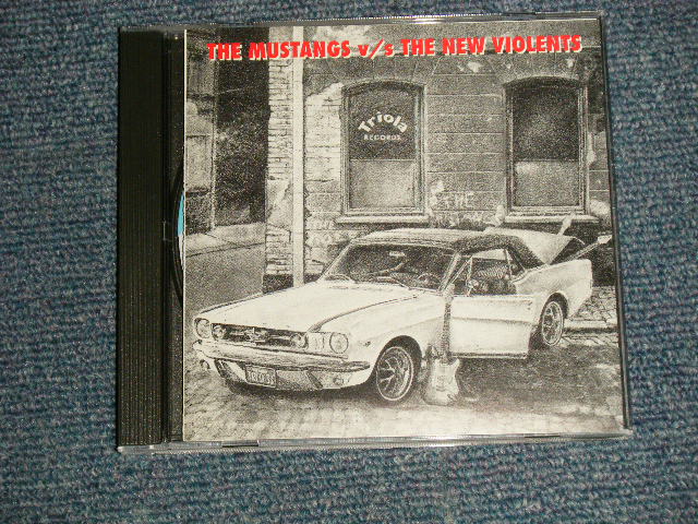 THE MUSTANGS v/s THE NEW VIOLENTS (MINT-/MINT) / 1996 SWEDEN ORIGINAL Used CD