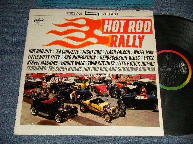 V.A. Various Omnibus - HOT ROD RALLY (MINT-/MINT) / 1963 US AMERICA ORIGINAL 1st Press 