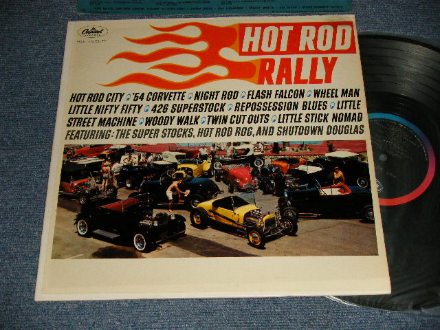 V.A. Various Omnibus - HOT ROD RALLY (Ex+++/MINT-) / 1963 US AMERICA ORIGINAL 1st Press 