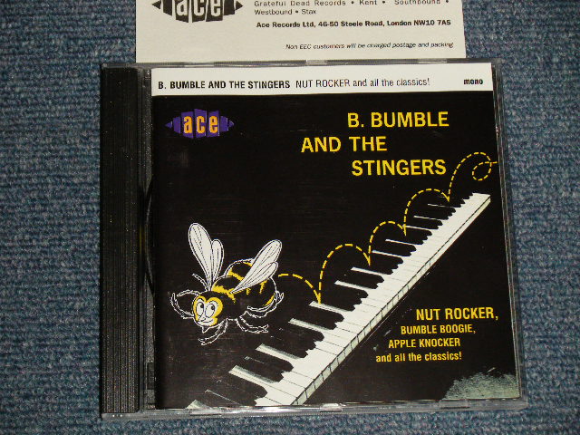 B. BUMBLE AND THE STINGERS(ERNIE FREEMAN(Pi)+RENE HALL(Gu)+EARL PALMER(Dr) - NUT ROCKER ( ROCKIN INST).(MINT-/MINT) / 1995 UK ENGLAND ORIGINAL Used CD 
