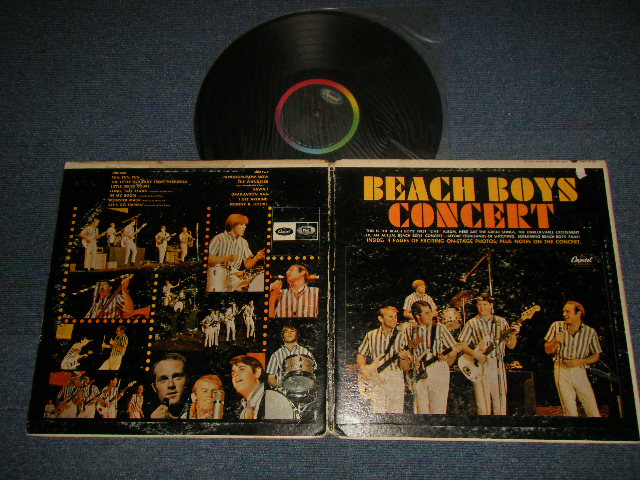 The BEACH BOYS - CONCERT (Matrix #A)T-1-2198-P11 IAM in TRIANGLE B)T-2-2198-J-4 #2 IAM in TRIANGLE) 