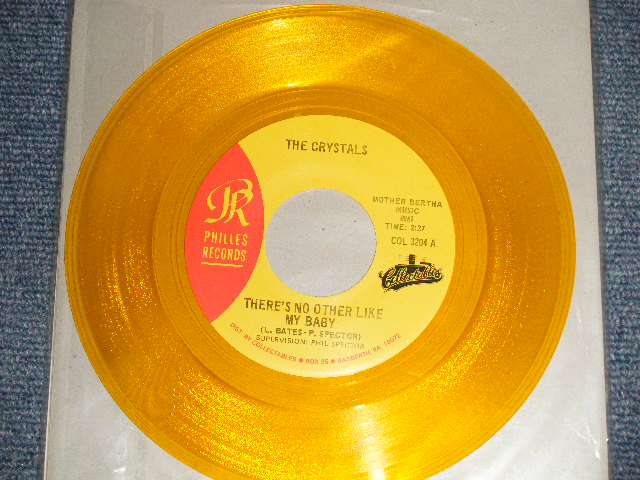 A)THE CRYSTALS - There's No Other Like My Baby  :  B)Bob B. Soxx & The Blue Jeans - Not To Young To Get Married Not To Young To Get Married (MINT-/MINT-)  / 1986 Version US AMERICA  REISSUE 