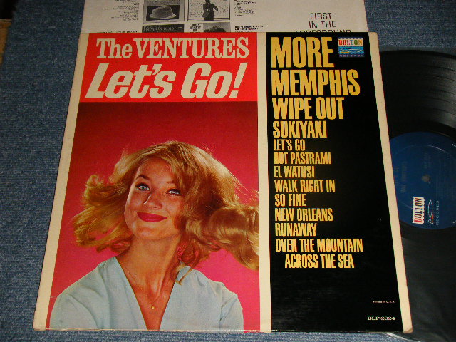 THE VENTURES - LET'S GO (Ex++/Ex+++) /1963 US AMERICA ORIGINAL 1st Press 