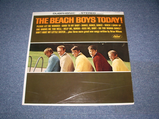 The BEACH BOYS - THE BEACH BOYS TODAY  ( Ex+/ Ex+++ ) / 1965 US ORIGINAL DUOPHONIC STEREO LP