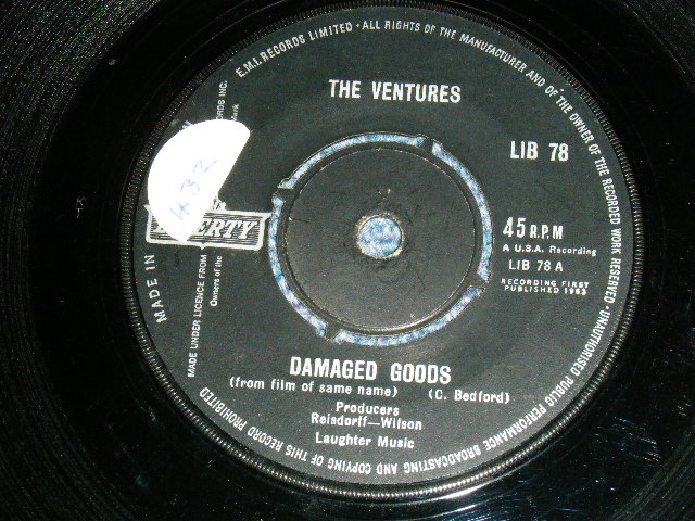 THE VENTURES - THE NINTH WAVE ( Ex+++/Ex+++ ) /1963 UK ORIGINAL 7 ...