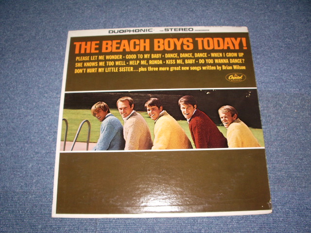 The BEACH BOYS - THE BEACH BOYS TODAY  ( Ex++/MINT  ) / 1965 US ORIGINAL DUOPHONIC STEREO LP