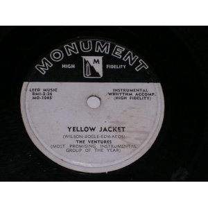 画像: THE VENTURES - YELLOW JACKET / GREEN LEAVES OF SUMMER / 1960s  PHILLIPPINESORIGINAL 78rpm SP