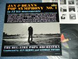画像: BEL-AIRE POPS ORCHESTRA ( Conducted by JAN BERRY & GEROGE TIPTON )  - JAN & DEAN'S POP SYMPHONY NO.1 ( MINT-/MINT- )  / 1965 US ORIGINAL MONO  LP 