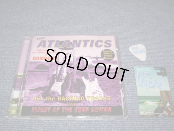 画像1: THE ATLANTICS - ALL THE BACKING TRACKS from FLIGHT OF THE SURF GUITAR +PICK+MAGNETIC /AUSTRALIA ONLY Brand New  CD  